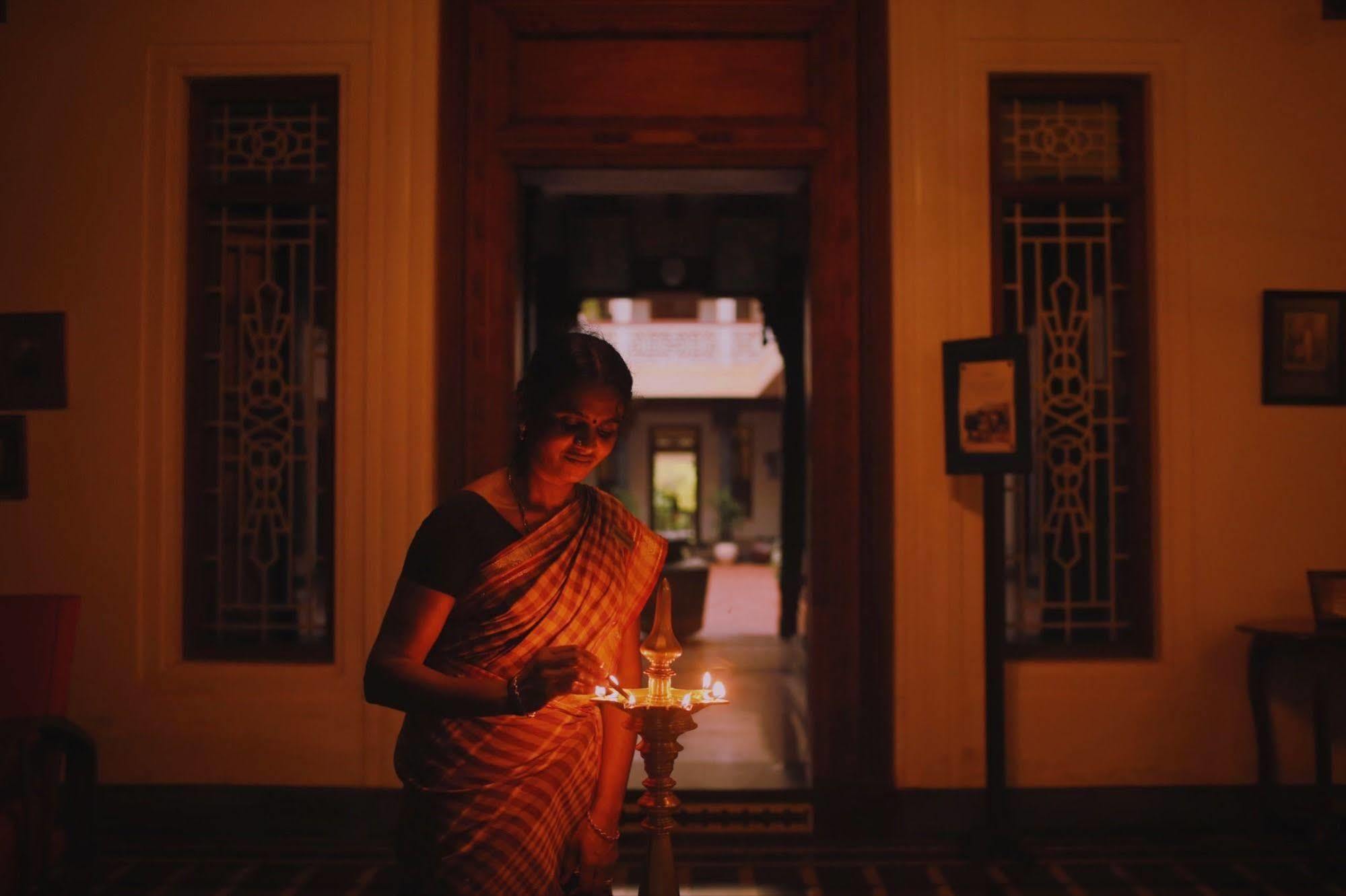 Visalam Chettinad Palace - A Cgh Earth Experience Kānādukāttān Bagian luar foto