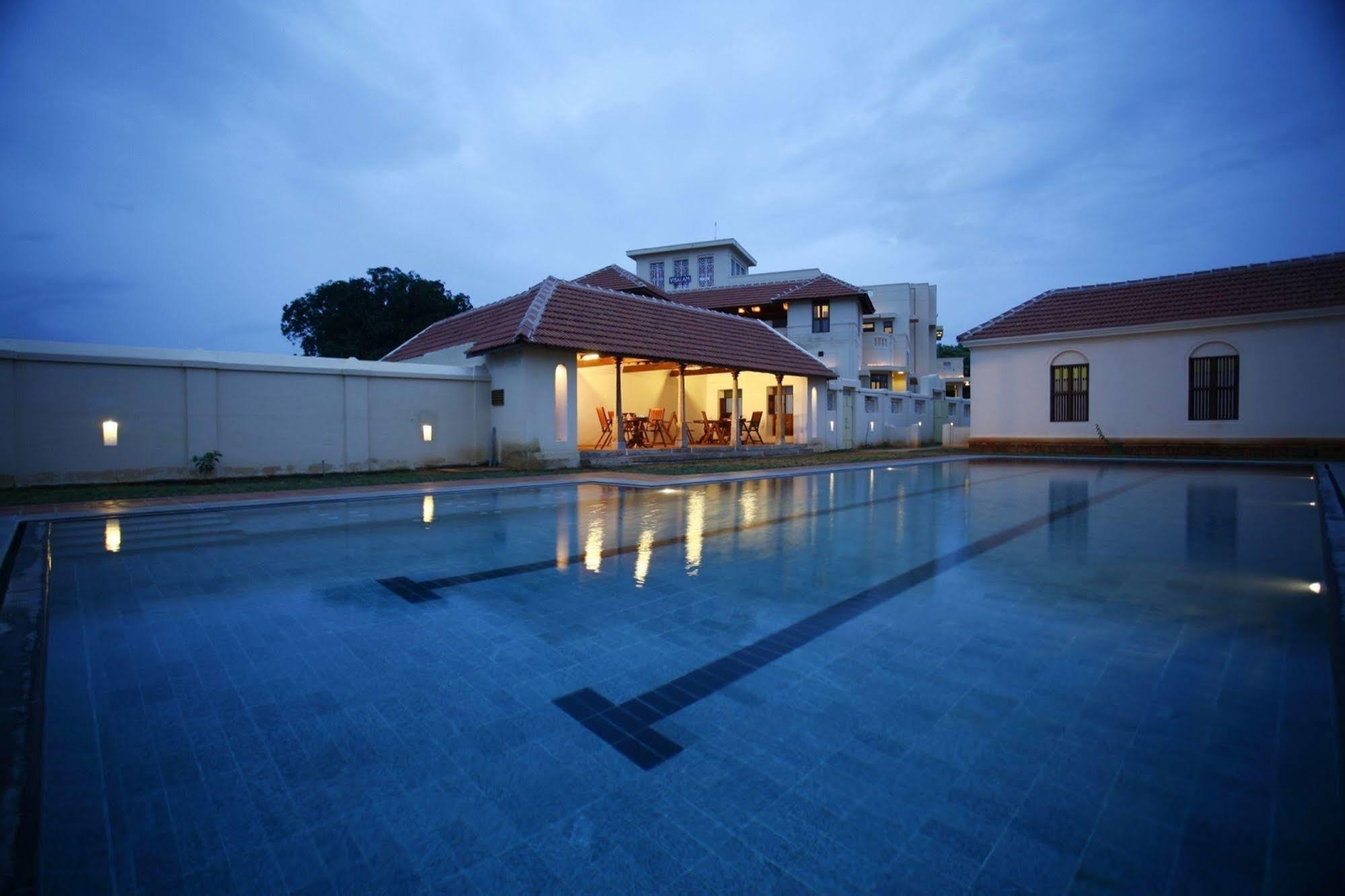 Visalam Chettinad Palace - A Cgh Earth Experience Kānādukāttān Bagian luar foto
